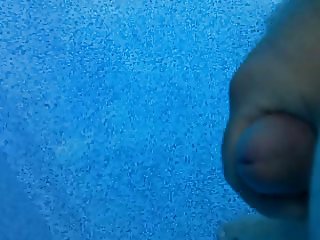Me cumming in the pool.