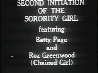 Vintage Stripper Film -B Page Sorority Girl
