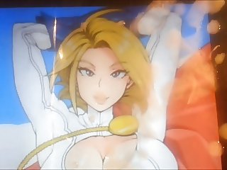 Power Girl Clothed Cumshot (Request By blitzrider34)
