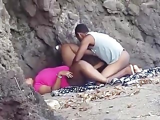 Caught Fucking At The Beach