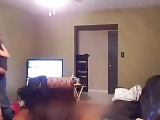 Wife fucks pizza delivery guy on a dare