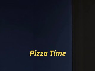 Vipissy - Pizza Time - Lesbian Piss Drinking