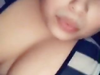 Fat slutty whore prostitute playin with her wet pussy