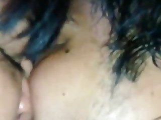 Young couple amateur corno