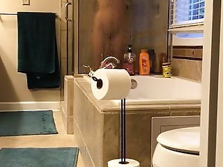 Hidden cam catches sexy neighbor girl in shower
