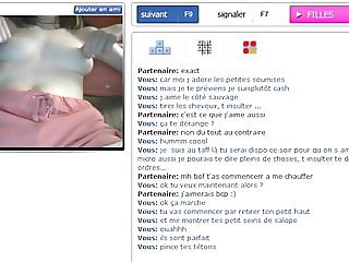 Perfect french girl plays with pussy on cam