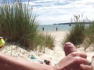 Hand job at The beach