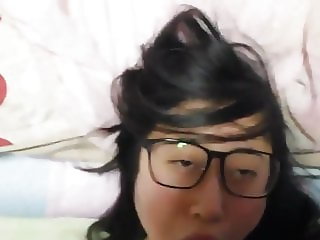 Asian girl blowjob