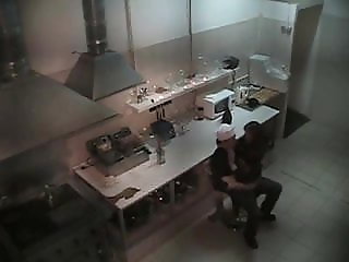 Kitchen hidden camera