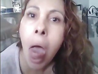My Beautiful Mom swallow a ton of cum