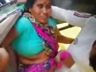 Desi neighbor bhabhi caught and fucked outdoor