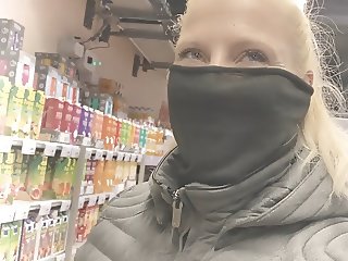 Milena Sweet remotely controlled through the supermarket