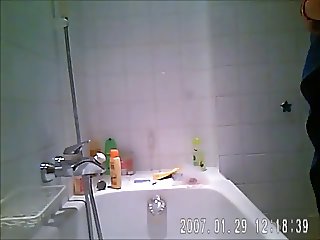 Baby Fat Beaty Bathes Hidden Spycam
