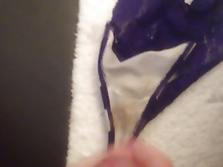 Cumming in NOT my sister's dirty thong