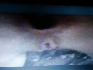Jaimee's anal tunnel and creampie