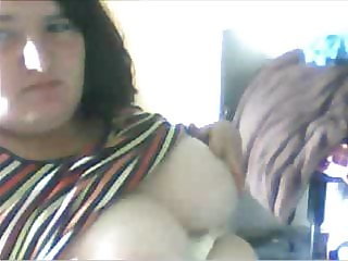 Clementine french bbw shows tits