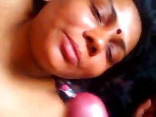 Cum  on  aunty face