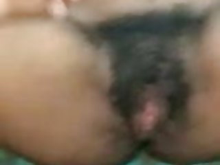 tamil girl with her bf with lots of hair in her pussy 1