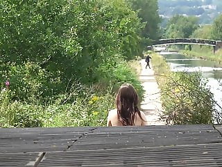 Naked by the Canal